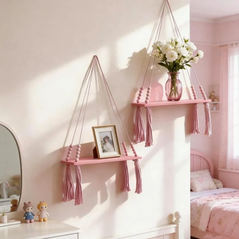prateleira-de-armazenamento-com-franjas-de-contas-de-madeira-suporte-de-parede-boemio-para-plantas-decoracao-de-quarto