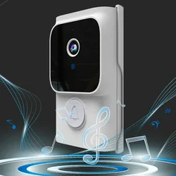 WIFI Video Doorbell Camera Wireless Home Security HD Door Bell Two Way Intercom Voice Change For Home