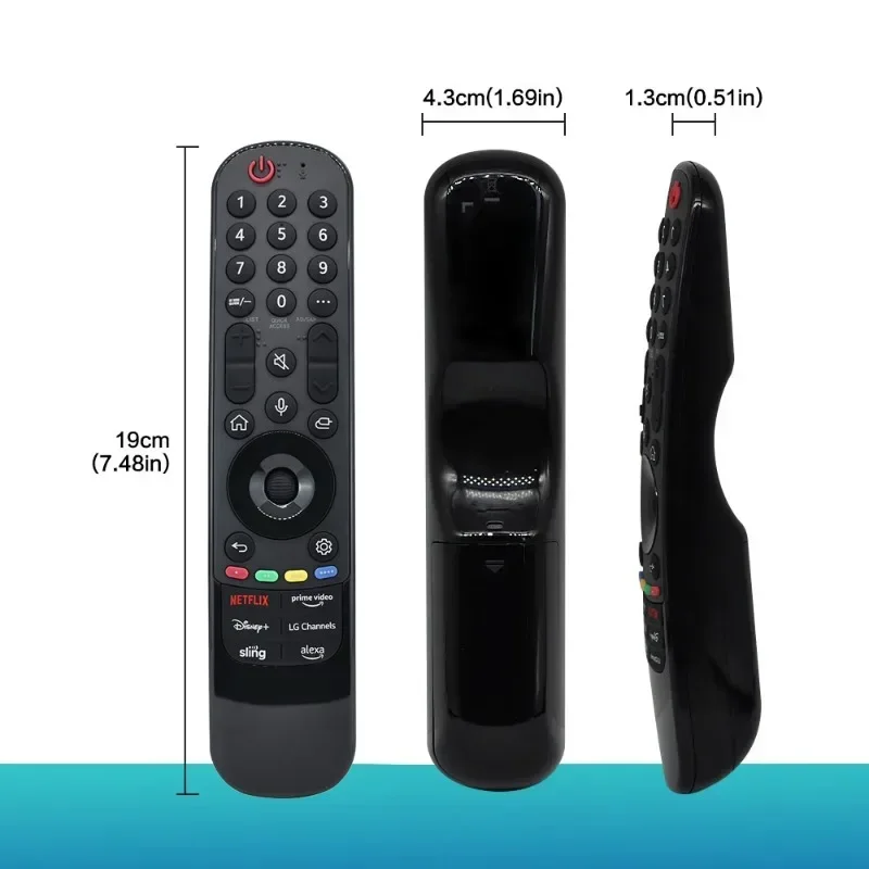 MR23GA Magic Remote for L Smart TV AKB76043102 Remote Control Replacement with Voice and Pointer Function for L 2023 UHD OLED TV