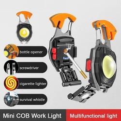 Ultra Pequeno Mini LED Lanterna Chaveiro, Tocha portátil ultra leve, Bolso ao ar livre Multi Tools