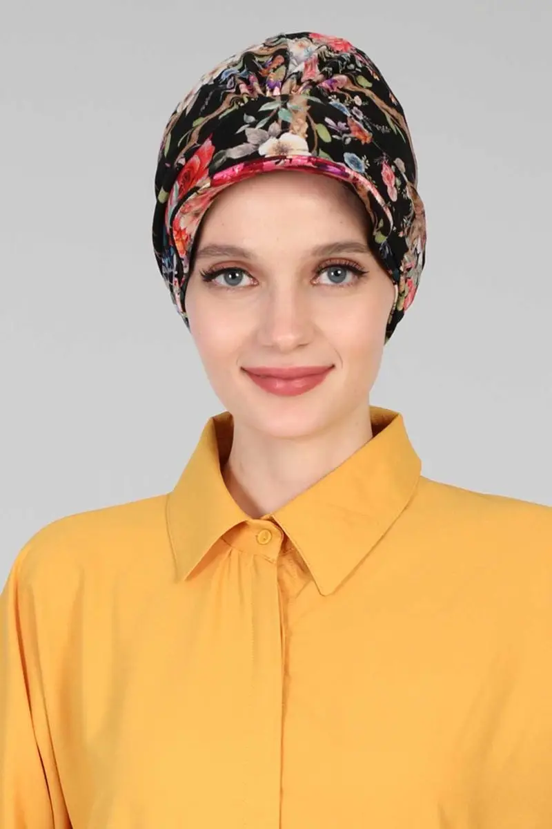 Gekämmte kappe wald muster