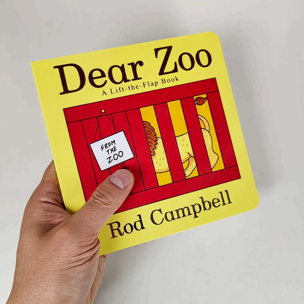 

3 book Children's picture books brown bear Dear Zoo Series The cardboard book with audio