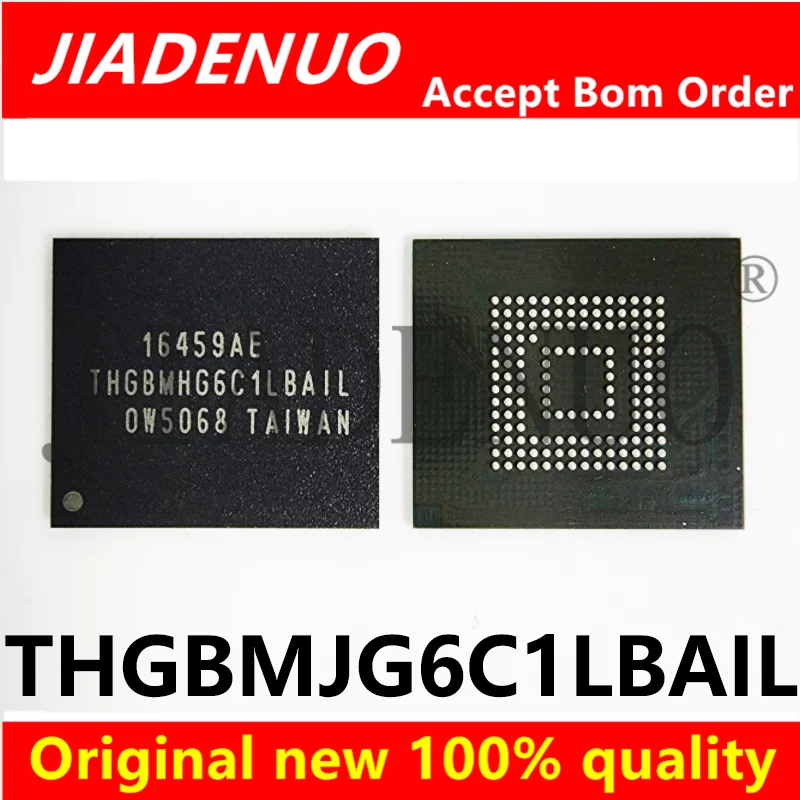 

(1-2 шт.) 100% оригинальный новый набор микросхем THGBMJG6C1LBAIL BGA153
