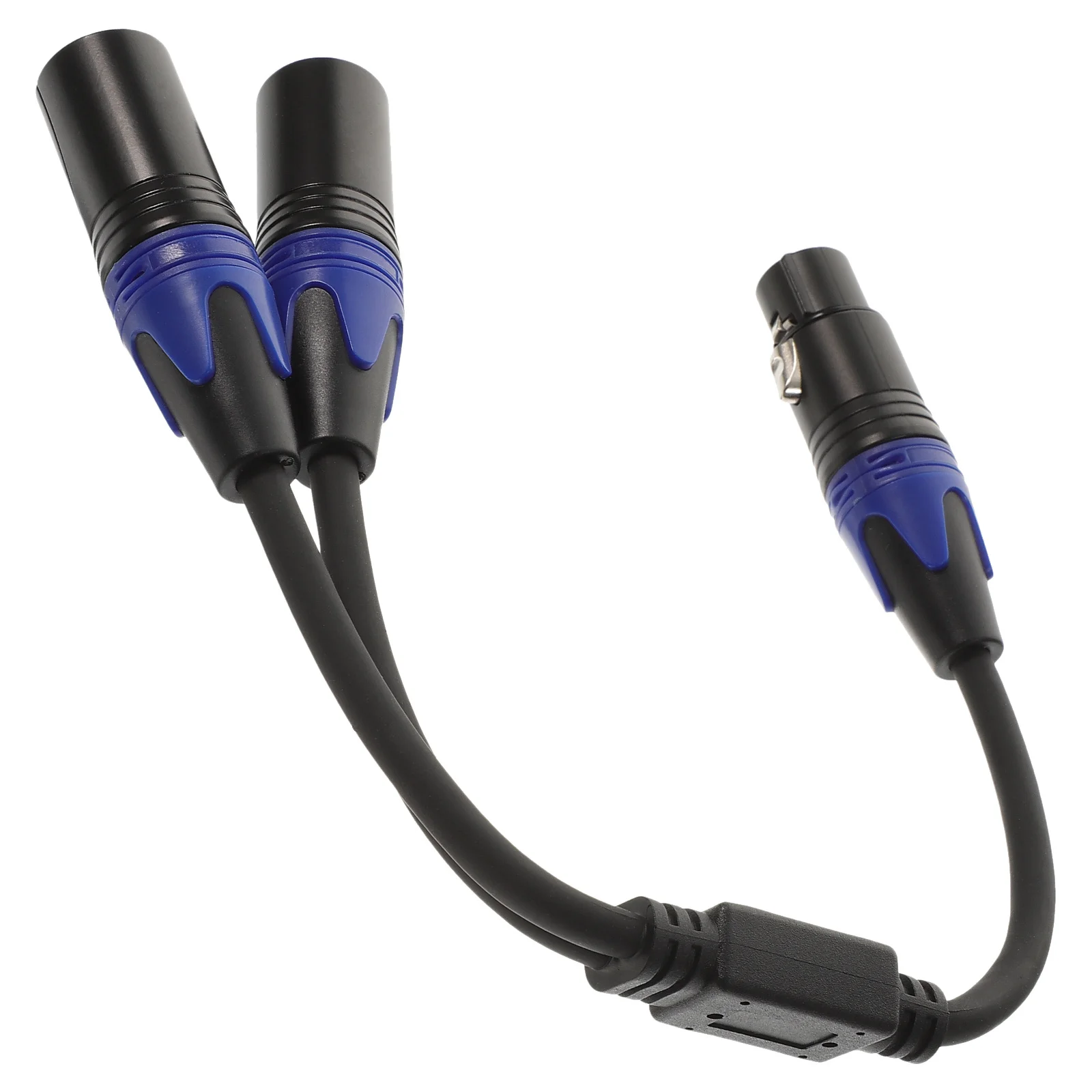 

Xlr Splitter Cable 1 Female To 2 Male 24Awg Oxygen-Free Copper Dual Shielding High-Fidelity Audio Xlr Y Cable For Microphone