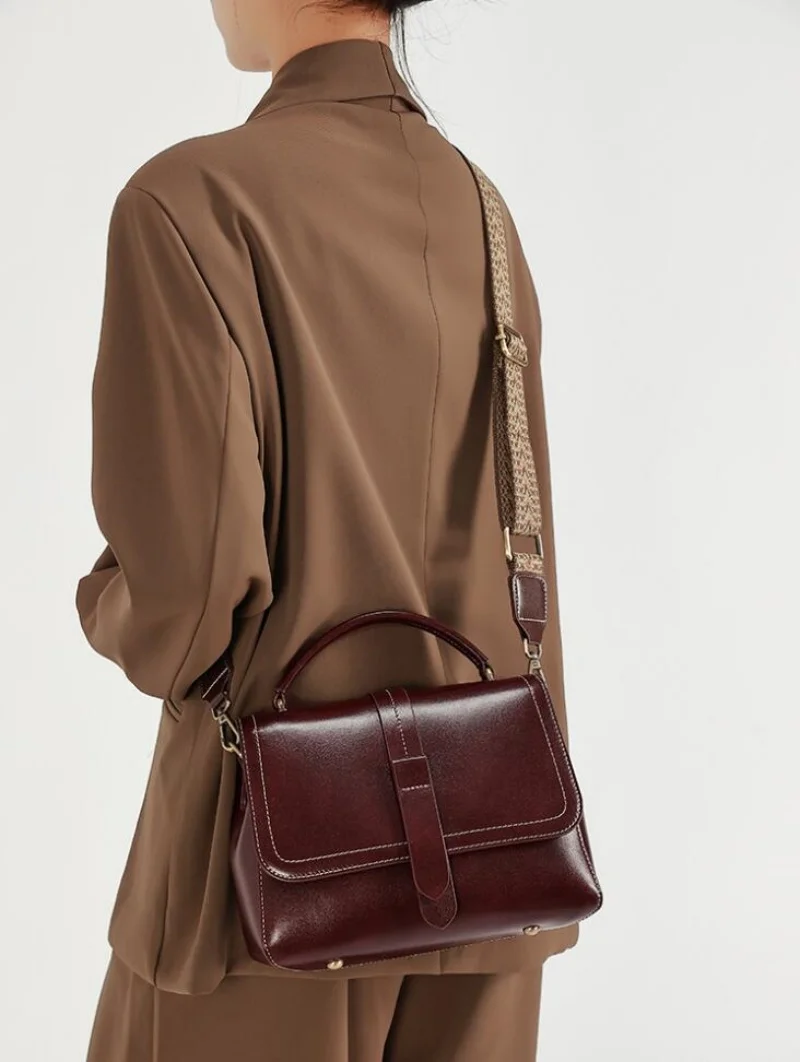 

Women's Shoulder Bag Genuine Leather Zipper Purse Luxury Cowhide Crossbody Bags Female Handbag Hobos Messenger Tote Bag