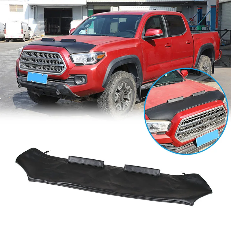 For Toyota Tacoma 2016-2022 Car Hood Cover Stone Deflector Hood Protection Shield Sand Block Exterior Accessories