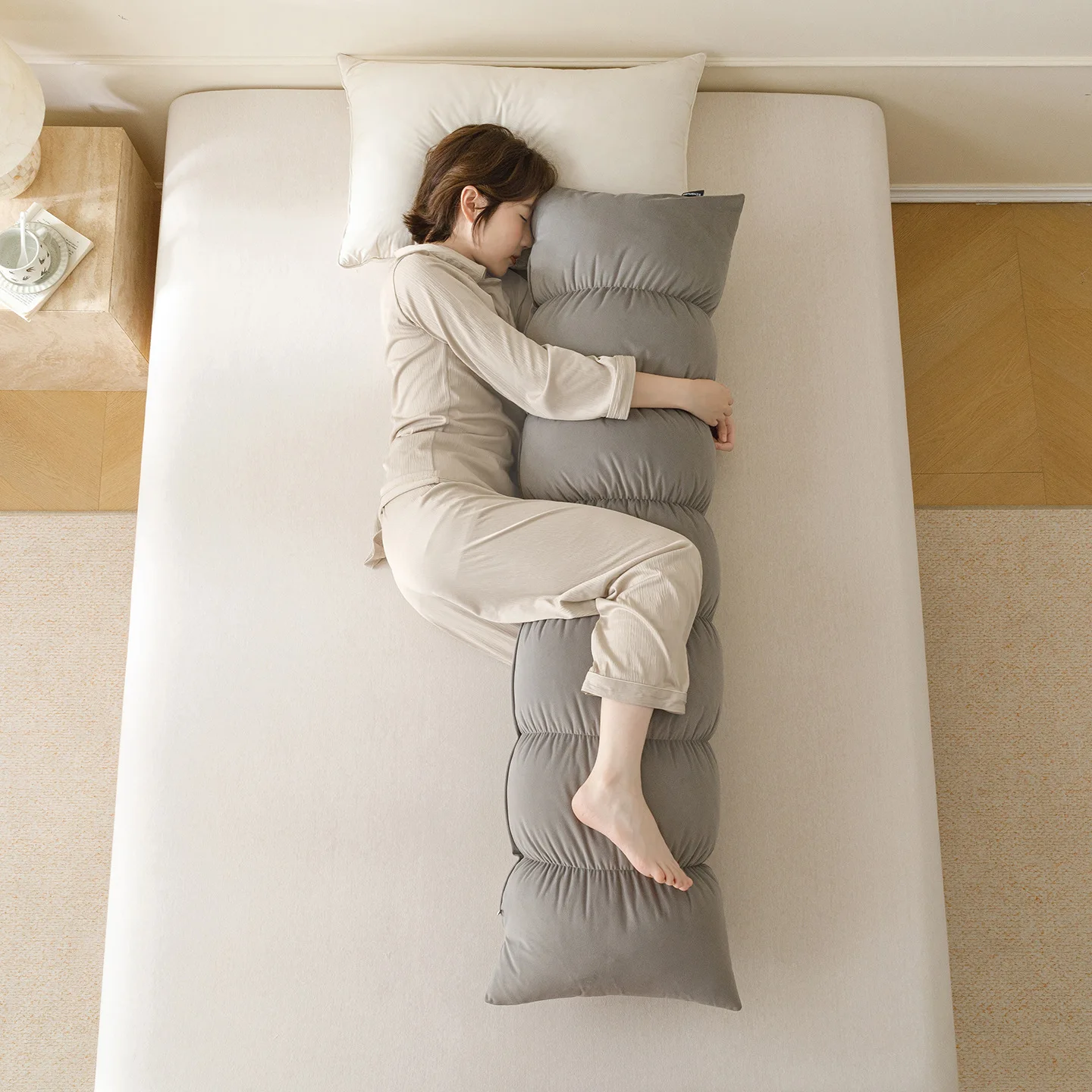 Pillow Long Strip Adult Body Pillow Bed Women Side Sleeping Cushion Headboard Bolster Adult Bed Long Strip Body Bed