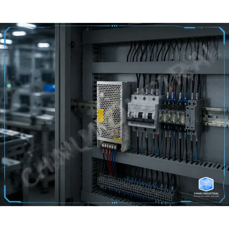 【CHIMU INDUSTRIAL】 for S-120-24 Switching Power Supply AC220V Input DC24V 5A Output