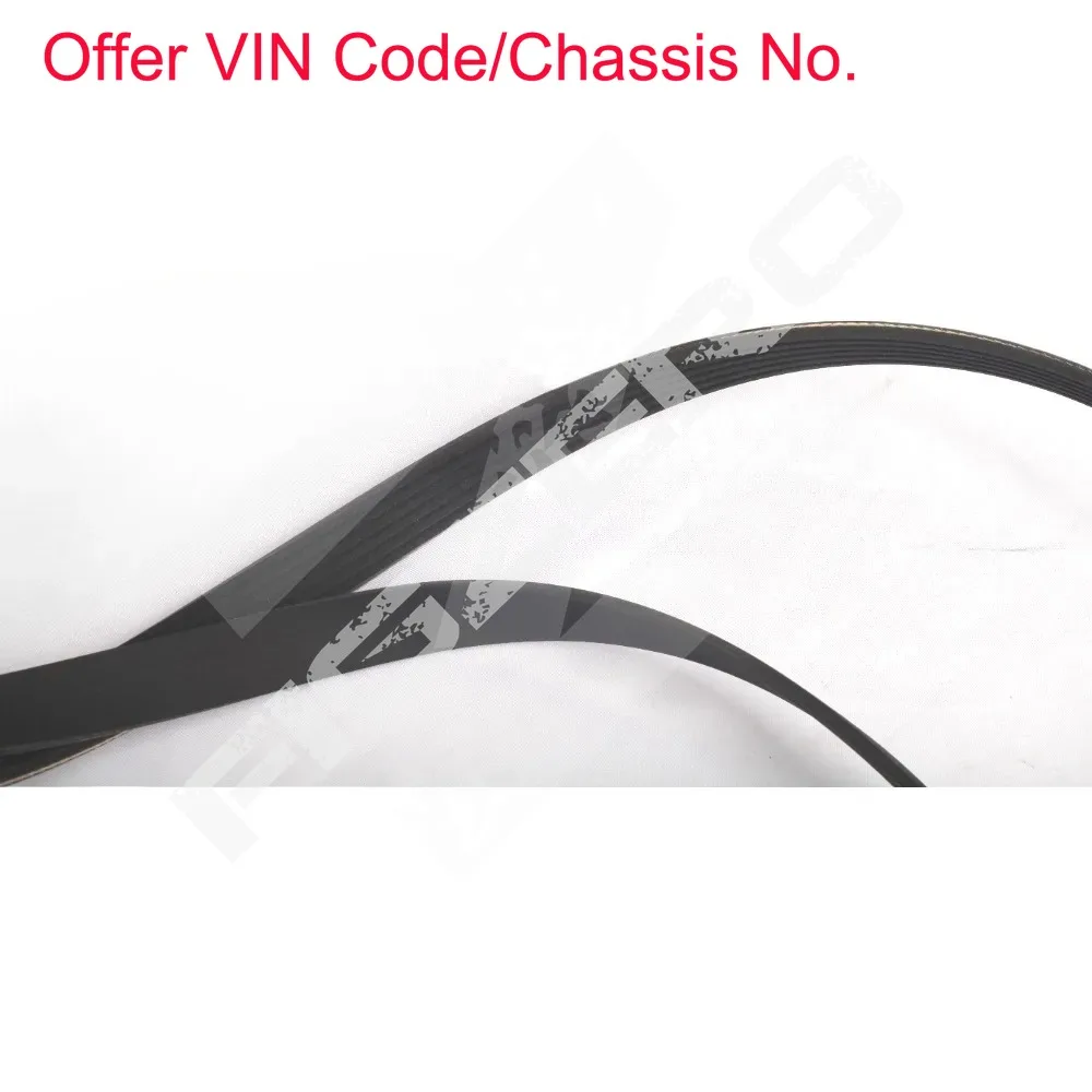 6719970192 6PK1980 Brand New Genuine Engine Serpentine V Belt for Ssangyong Actyon Rexton W Korando Rodius 1pc Black - view 5