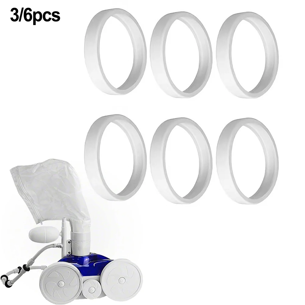 3/6Pcs C10 Replacement Tires Kit For Polaris 180 280 360 380 Robotic Pool Cleaners Wheels Set