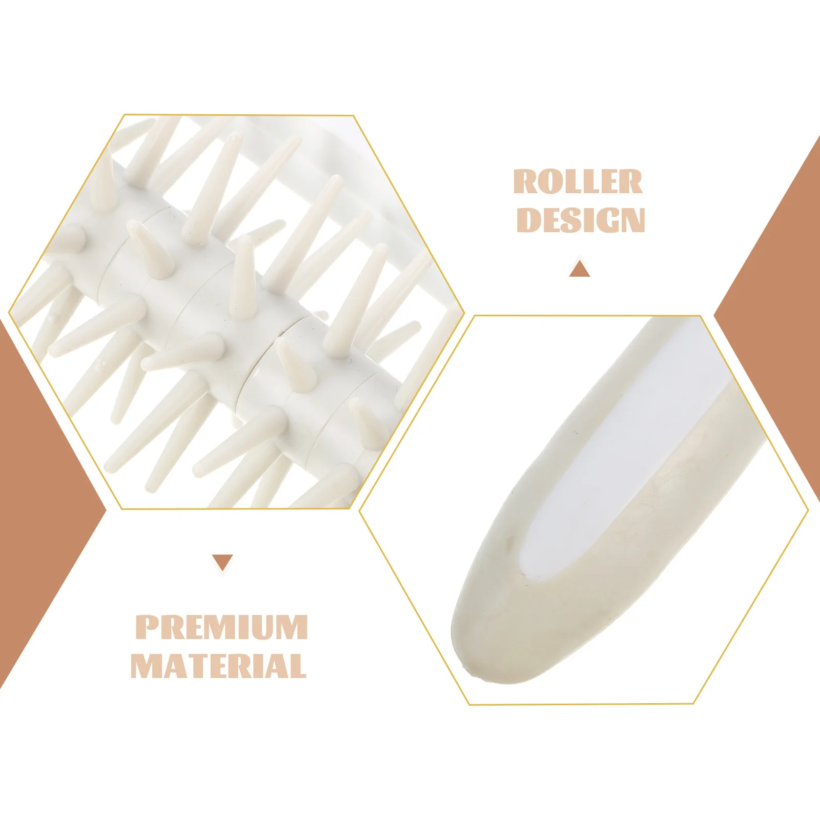 

Pizza Dough Docker Needle Design Smooth Surface Easy Clean For Pizza Pastry Tart Crust Baking Tool Kitchen Accessory Dough