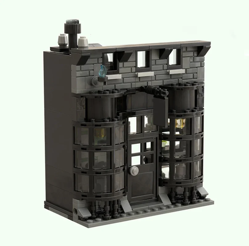 347-delige Magic Movie Harry Potter Modulaire Knockturn Alley Model Creatieve Ideeën Kinderspeelgoed Verjaardagscadeau Moc Bouwstenen