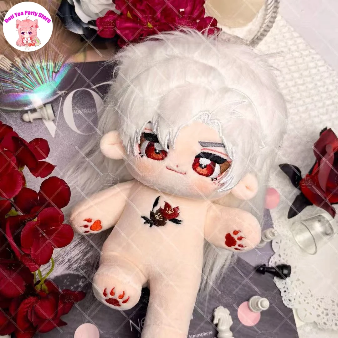 

Плюшевая кукла Sylus из хлопка с каркасным телом, в стиле аниме, персонаж Love and Deepspace Handsome Devil, для косплея, мультяшная, для переодевания, мягкая игрушка