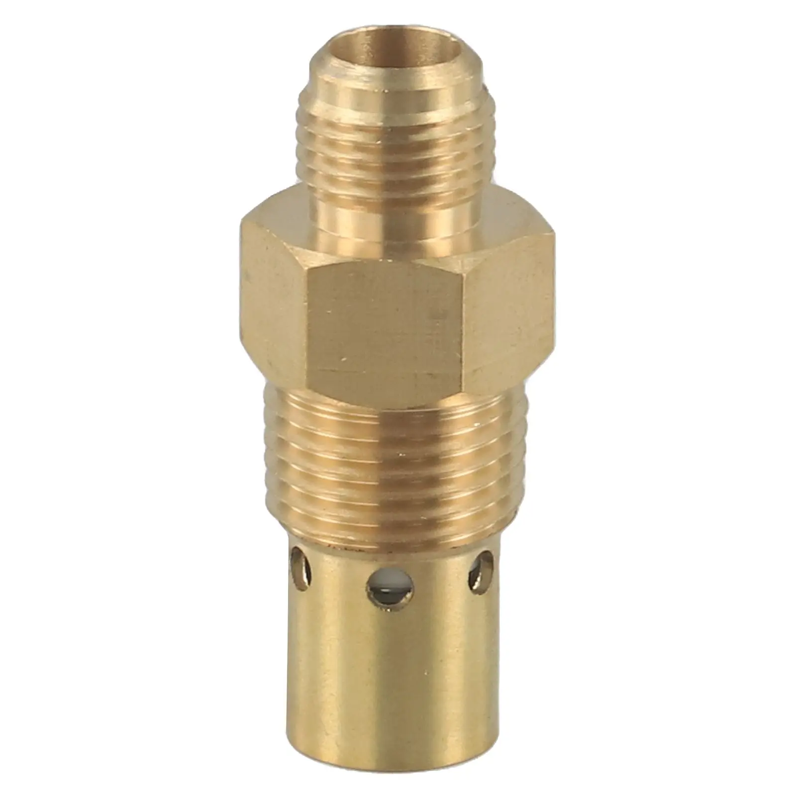 For Overpressure Protection Brass Check Valve Compressor Check Valve Brass Material Compact Size Gold Color High Pressure