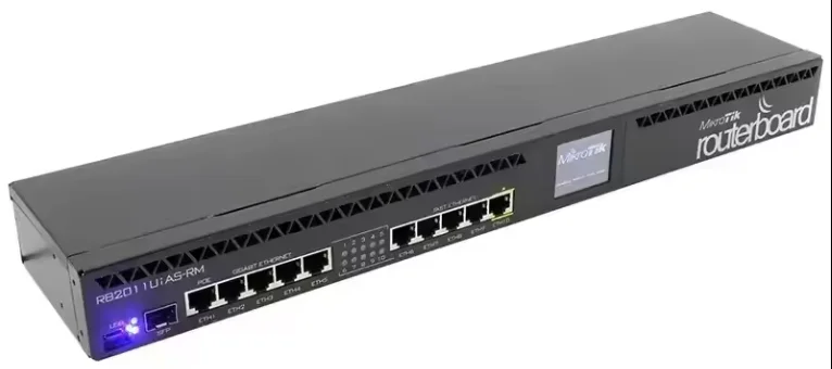 Original new Mikrotik 1u Rackmount,5xethernet Router Rb2011uias-rm with better discount