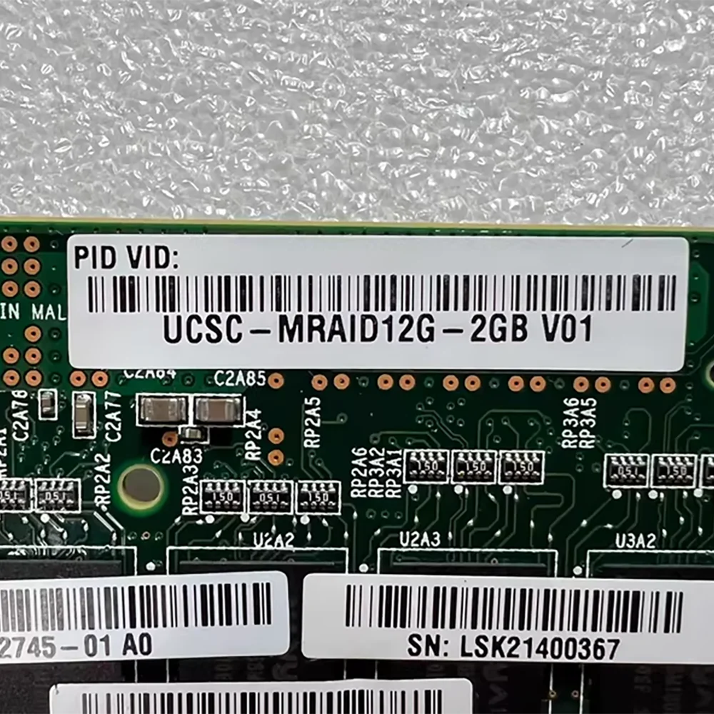 Para tarjeta de caché C-i-s-c-o UCSC-MRAID2G UCSC-MRAID2G de 2 GB