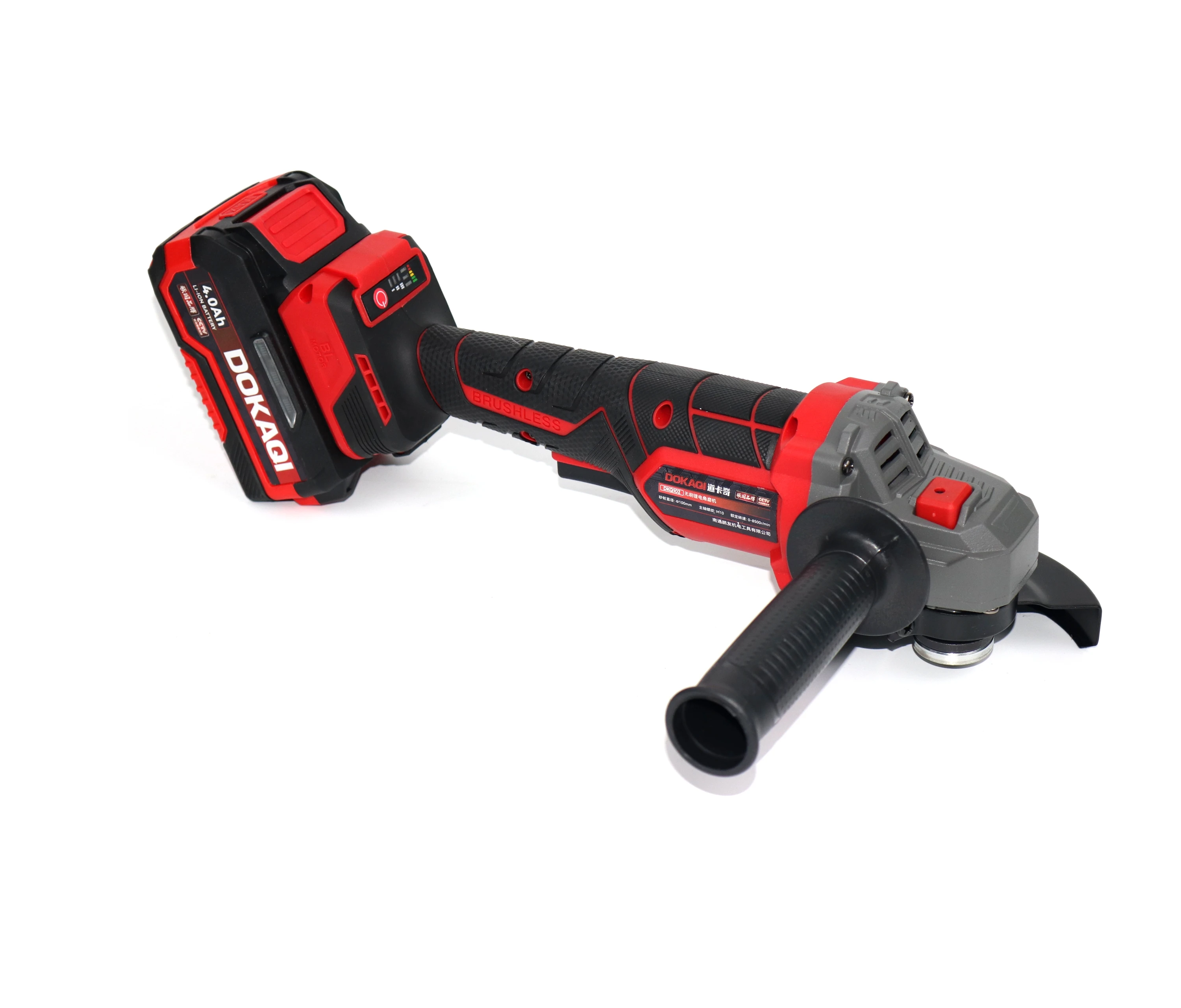 

21v Hight Quality Brushless Cordless Angle Grinder Grinding Polishing Battery Grinder Professional Factory