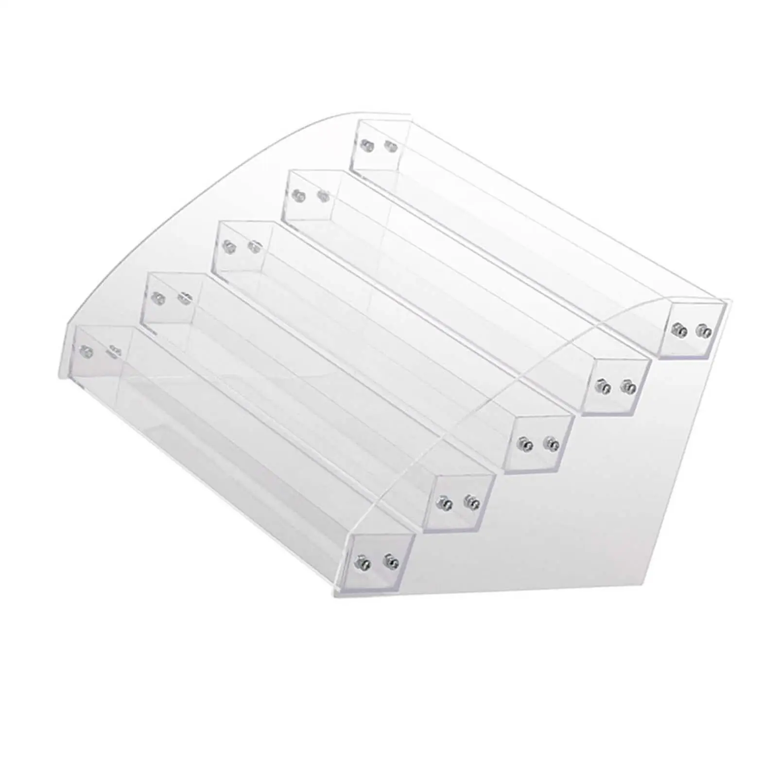 

3 to 7 Tier Acrylic Nail Polish Rack Display Organizer Cosmetic Storage Box Lipstick Holder Nail Art Stand Case