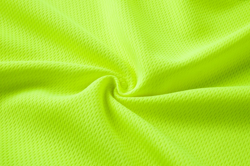 Outdoor Sports Fluorescent High Visibility Safety Work Shirt Summer Breathable Work T Shirt Reflective Vest T-shirt Quick Dry