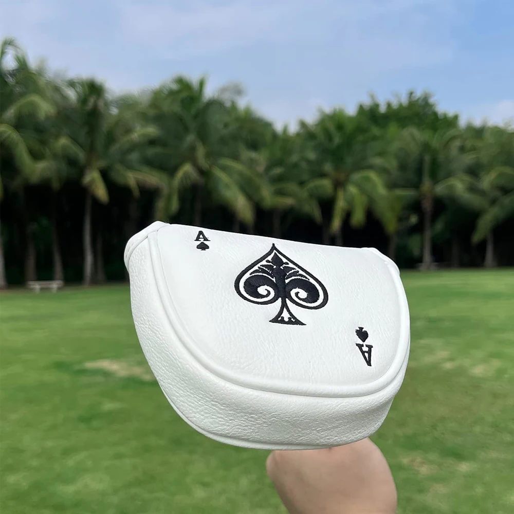 Gậy Golf Putter Bao Nửa Vồ Putter Headcover Đóng Từ Da Tổng Hợp Câu Lạc Bộ Bảo Vệ Cho Odyssey,Scotty Cameron