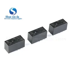 2PCS/Lot HF115F JQX-115F Power Relay 005 012 024 1HS1 1HS3 1ZS1 1ZS3 2HS4 2ZS4 5V 12V 24V 48V 4/5/6/8Pin 8/12/16A DIP