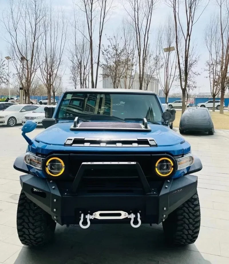 

Подходит для переднего бампера FJ Cruiser, переднего бампера FJ Cruiser, магниевого алюминия, нового с левым и правым рулевым управлением