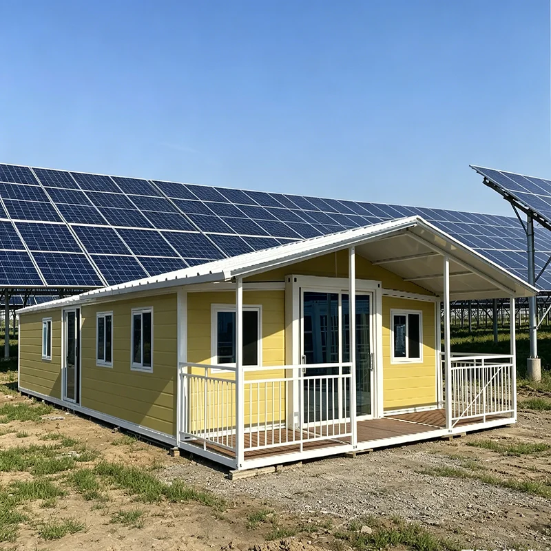 Customized Folding Container House Insulated Prefab Home 2 Bedroom 1 Living Room Mobile Tiny House for Office Vacation Living