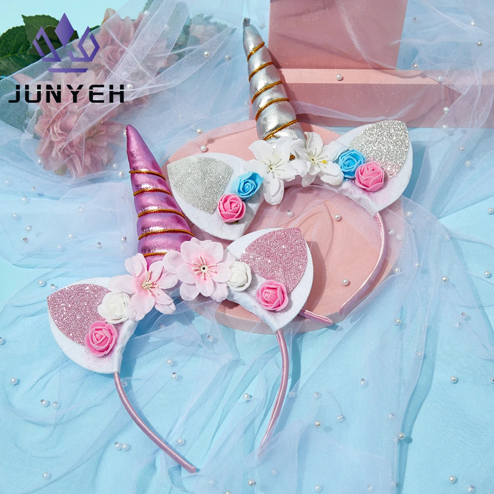 Kids Unicorn Headband Halloween Party Head Buckle Birthday Gift Children Baby Hair Accessories For Girls Unicorn headband