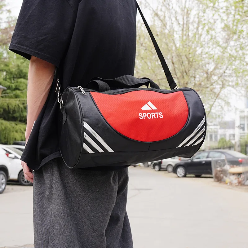 

Новая уличная спортивная тренировочная сумка для йоги, мужская и женская сумка для фитнеса и путешествий, спортивные сумки через плечо, водонепроницаемые полиэстеровые спортивные сумки