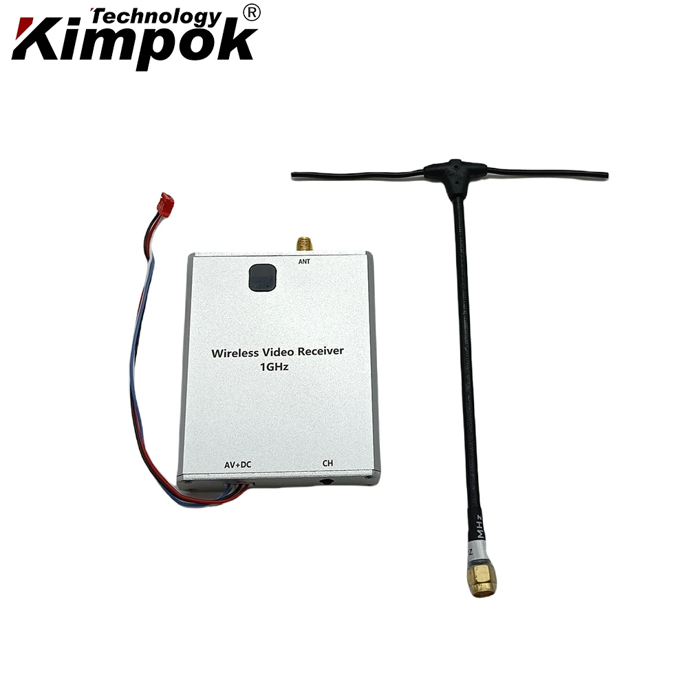 Transmisor y receptor de vídeo inalámbrico 1g 5W Fpv Vtx para transmisión de largo alcance
