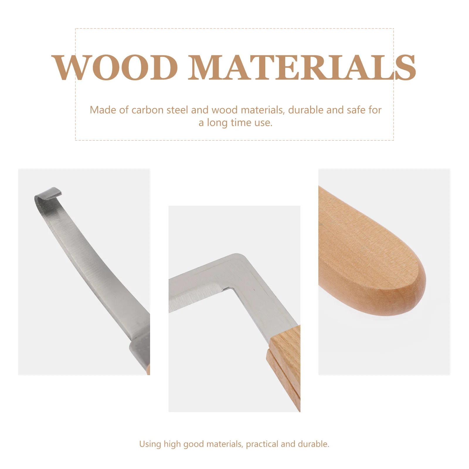 

2 pcs Wooden Handle Hoof Trimmer Set Carbon Steel Sharp Blade For Horse Sheep Cattle Foot Pruning Tool Portable Horseshoe Cutter