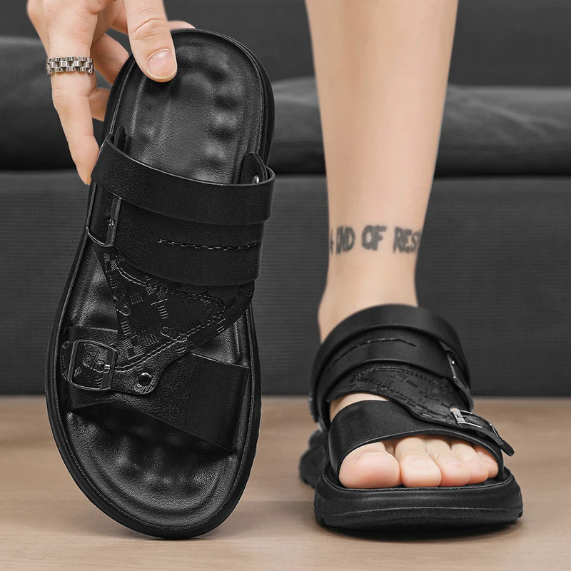 

Ladies Geometric Hollow Beach Slippers Lightweight Flexible Flat Sole Anti Slip Comfortable Seaside Travel Vacation Slides