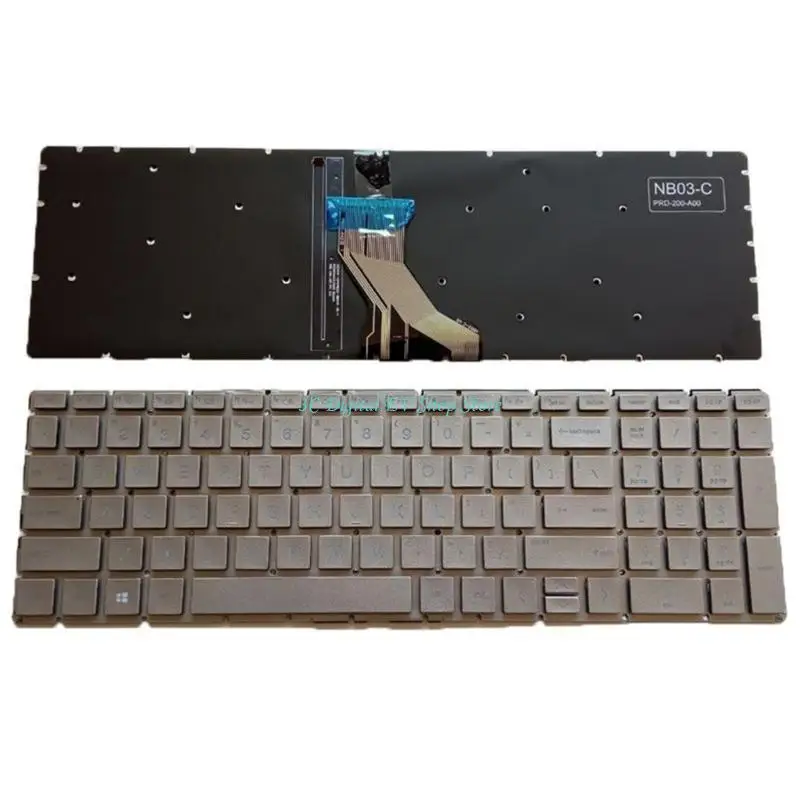 E74D US Laptop Keyboard for HP 15-DA 15-DB 15-DX 15-DA1005DX No Frame US Layout