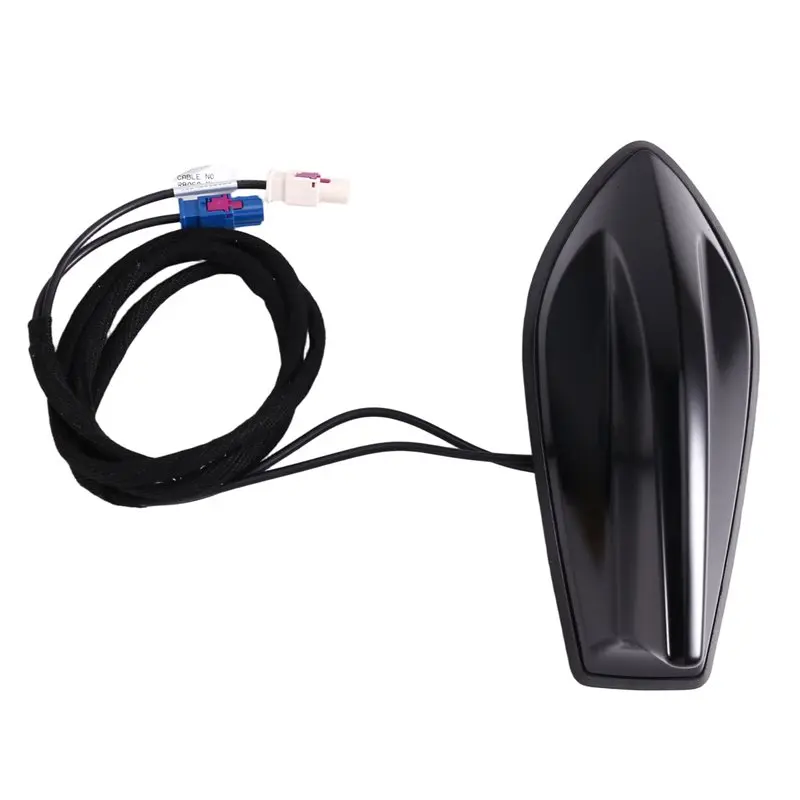 【NEW USER EXCLUSIVE】Black Car Shark Fin Roof Antenna FM/AM Radio Signal Auto Aerial 282060475R For Renault Koleos Kadjar 2017-20
