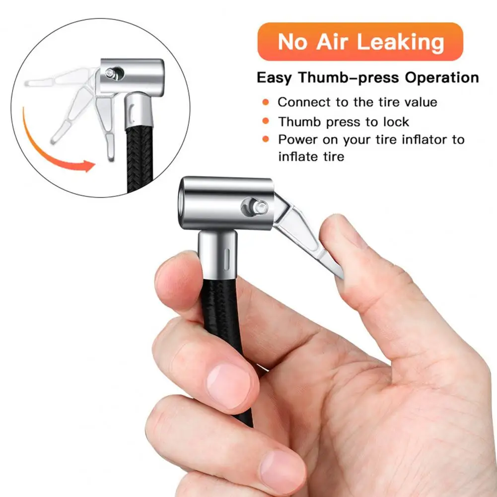 Air Pump Pipe  Practical Inflatable Pump Extension Tube Adapter  Rubber Tire Inflatable Hose