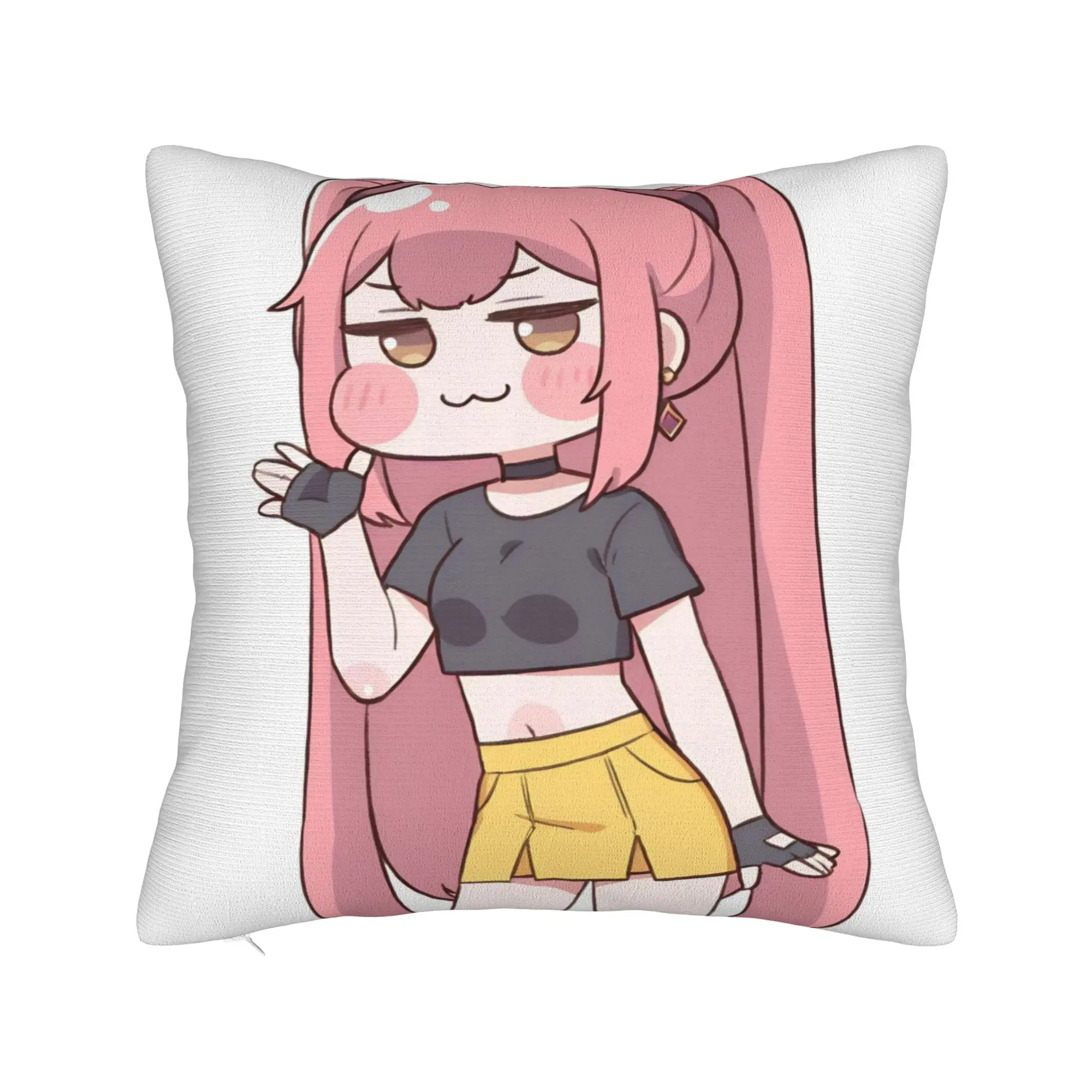 Decorative Pillowcases Trickcal C-Chibi Go Games Merch Home  Pillow Case Cover Square Style Multi-Size