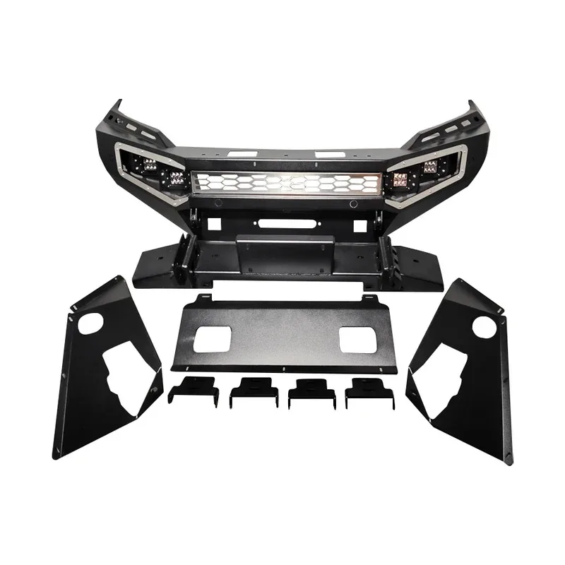 

Universal 4x4 Pickup Accessories Steel Guard Body Kit Bull Bar Triton L200 Car Front Bumpers for