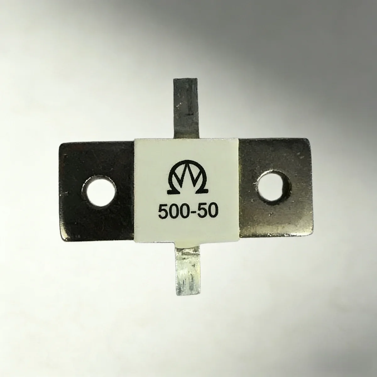 

500W High Power 50 Ohm Flange Mount RF Resistor, Reliable Resistor Component for FM Broadcast Transmitter and Station Equipment