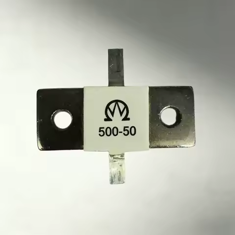 500W High Power 50 Ohm Flange Mount RF Resistor, Reliable Resistor Component for FM Broadcast Transmitter and Station Equipment