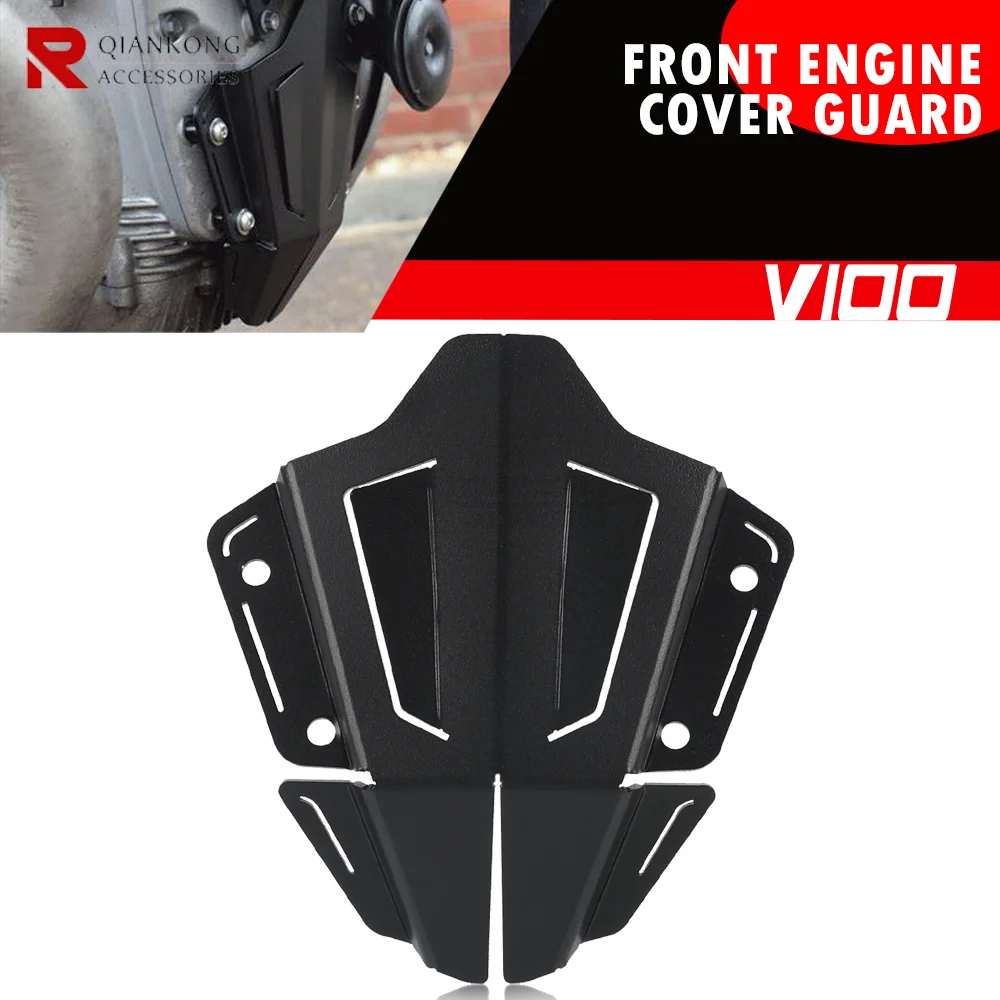 

2025 Cylinder Head Guard Protector Cover Motorcycle Front Engine Cover Guard For Moto Guzzi V100 V 100 Mandello S 2022 2023 2024