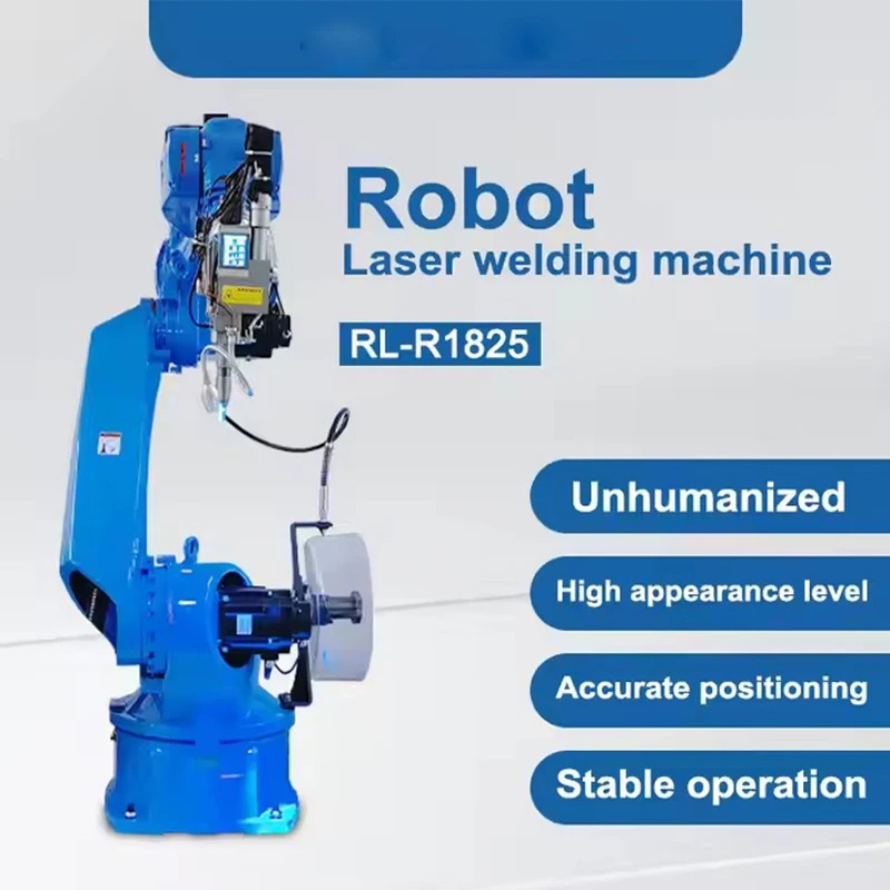 High quality 1500W 2000W  Automatic Welding Robot 6 Axis Welding Manipulator Robot Arm 6 Axis Robot Arm L aser Welding Machine