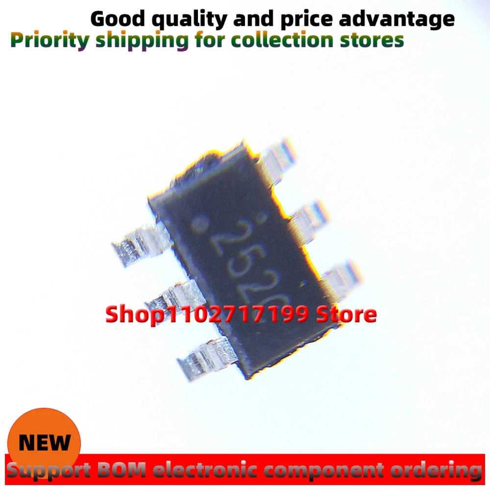 

100PCS/LOT NEW FDC2512 Silkscreen 252C 252K 252* SOT23-6 mosfet