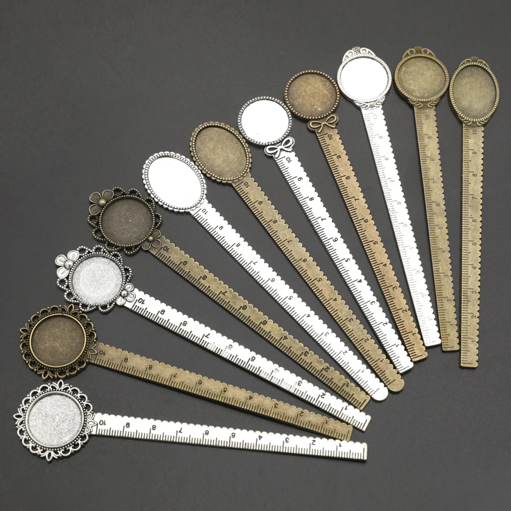 5pcs Vintage Metal Ruler Bookm - Jewelry Making Soldering Kit ulasan dan harga
