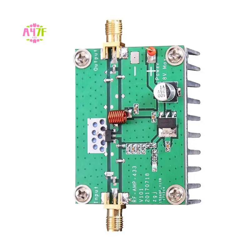 

A47F-433Mhz 8W Power Amplifier Board RF High Frequency Amplifiers Digital Power Amplificador
