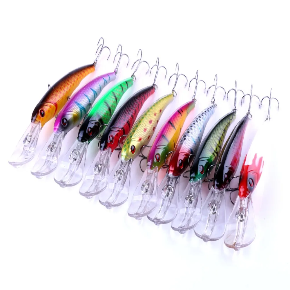 

Saltwater 29g 3D Eyes Deep Swim Fishing Tackle Bait Crankbaits Hard Bait Minnow Fishing Lures Artificial Wobbler Swim Bait