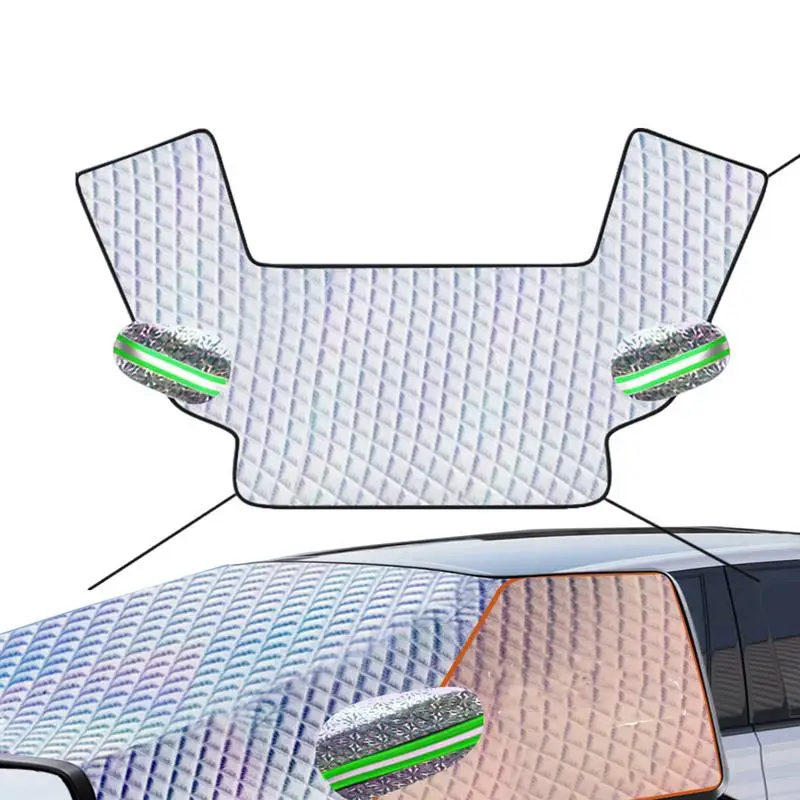 Sun Shade For Car Window UV Protection And Heat Reflector Easy Setup Thickened UV Heat Shield Reflector For Sun Heat Protection