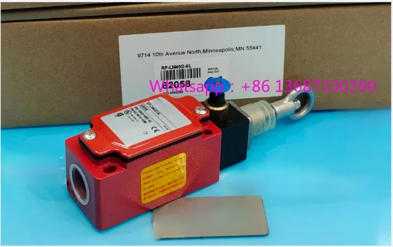 

Датчики QS18VP6LPQ8, RP-LM40D-6L, предохранительный тросовый выключатель Q20PDXLQ5