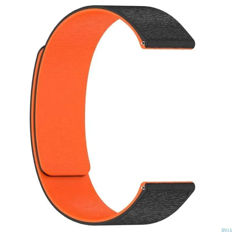 R91A Band Strap Quick Release Band Sweatproof Bracelet Belt Silicone Band