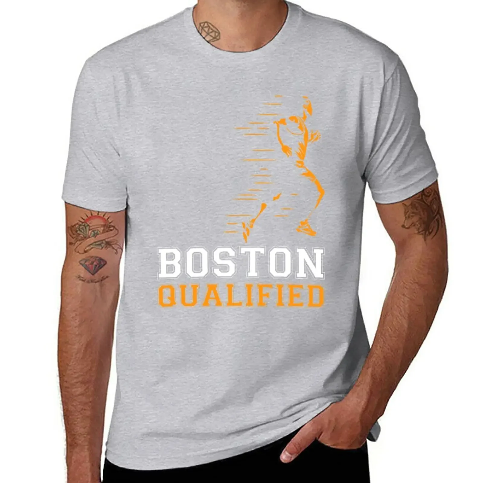 blondie t shirt aesthetic clothes men clothings New Boston 2024 Qualified For Runners & Supporters Of The Marathon T-Shirt image 5