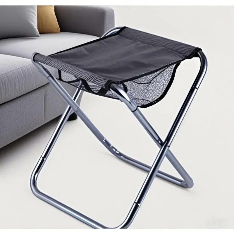 

Folding Fishing Stool Portable Ultralight Fishing Seat Aluminum Alloy Bench Footrest for Outdoor Beach Hiking BBQ Supplies